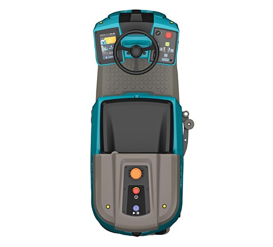 T380AMR Fregadora robotizada alt 2